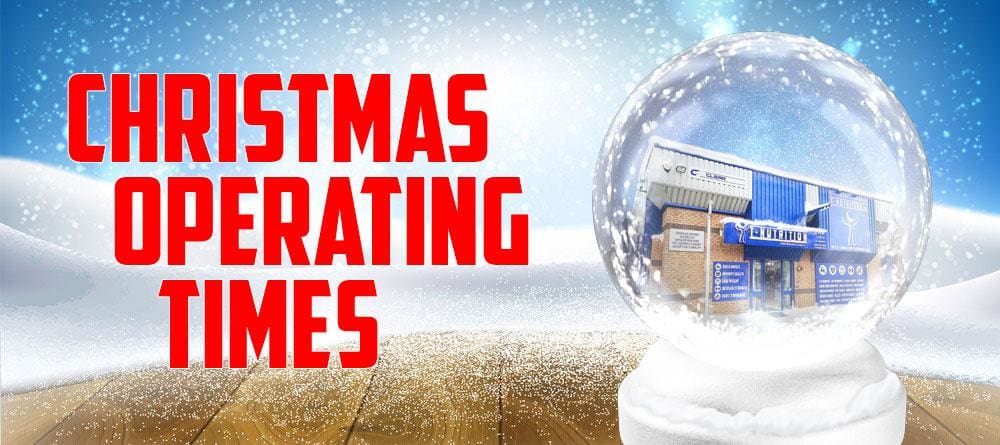 Christmas Operating Times