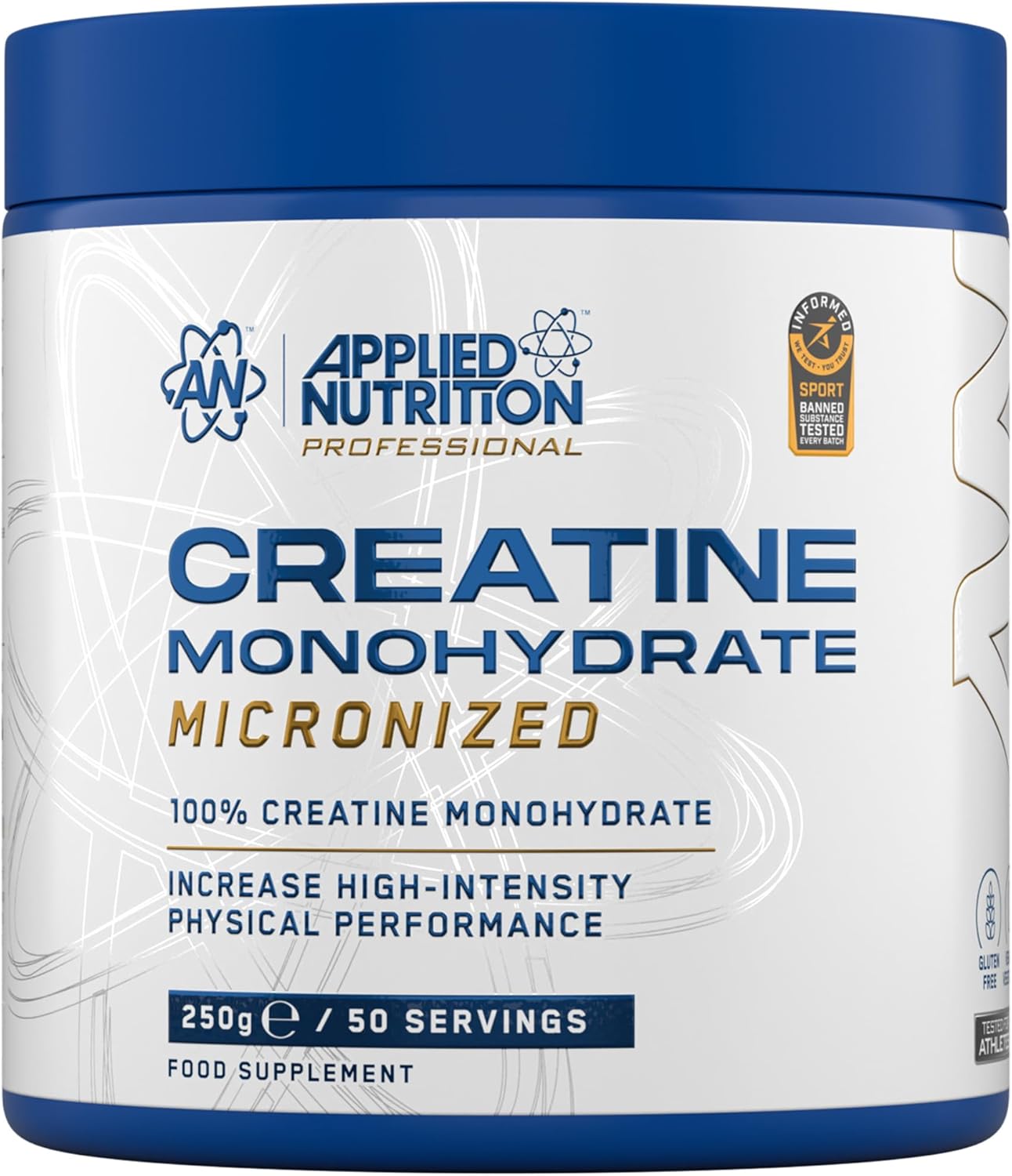 Applied Nutrition Creatine Monohydrate Powder 250g