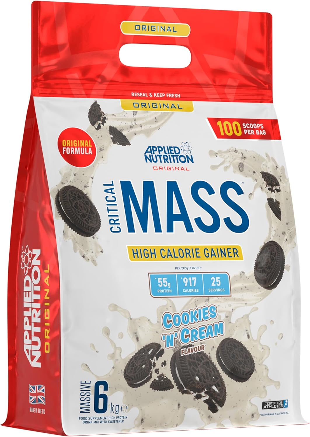 Applied Nutrition Critical Mass Original Cookies and Cream 6kg