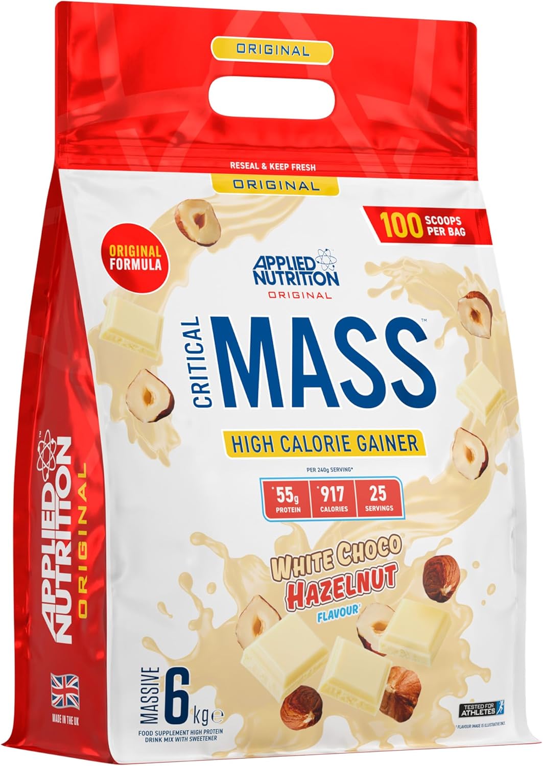 Applied Nutrition Critical Mass Original White Choco Hazelnut 6kg