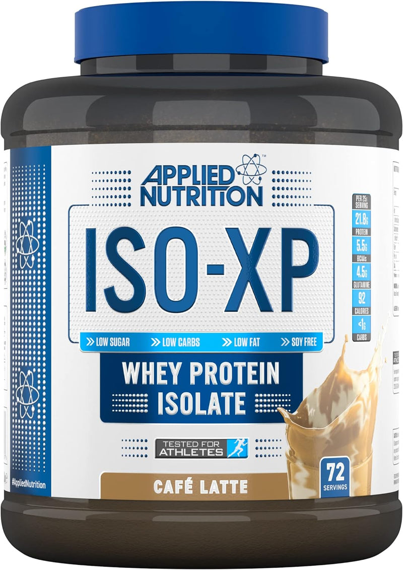 Applied Nutrition ISO-XP Whey Protein Isolate with FREE 12 x Bodyfuel, Creatine AND Shaker!