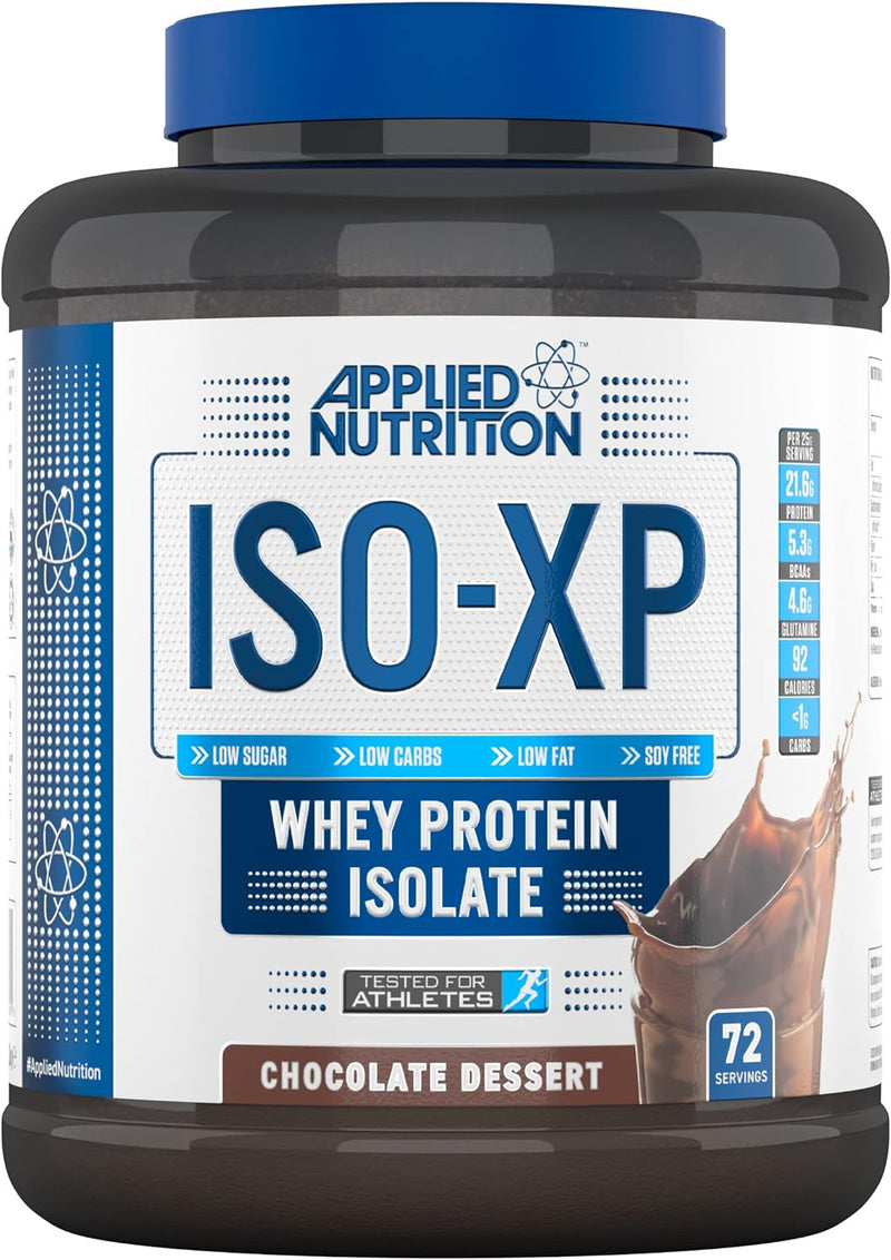 Applied Nutrition ISO-XP Whey Protein Isolate with FREE 12 x Bodyfuel, Creatine AND Shaker!