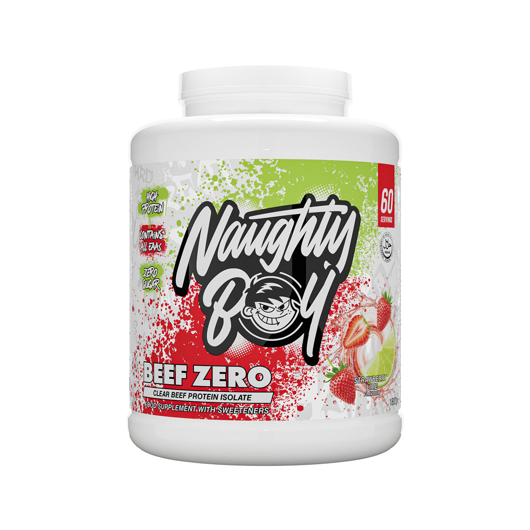 Naughty Boy Beef Zero Strawberry Lime