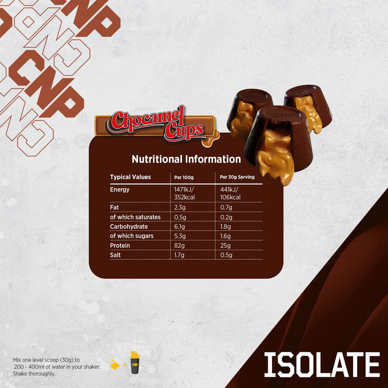 CNP Isolate - 100% Whey Protein Isolate Powder with FREE Creatine, Bars AND Shaker!