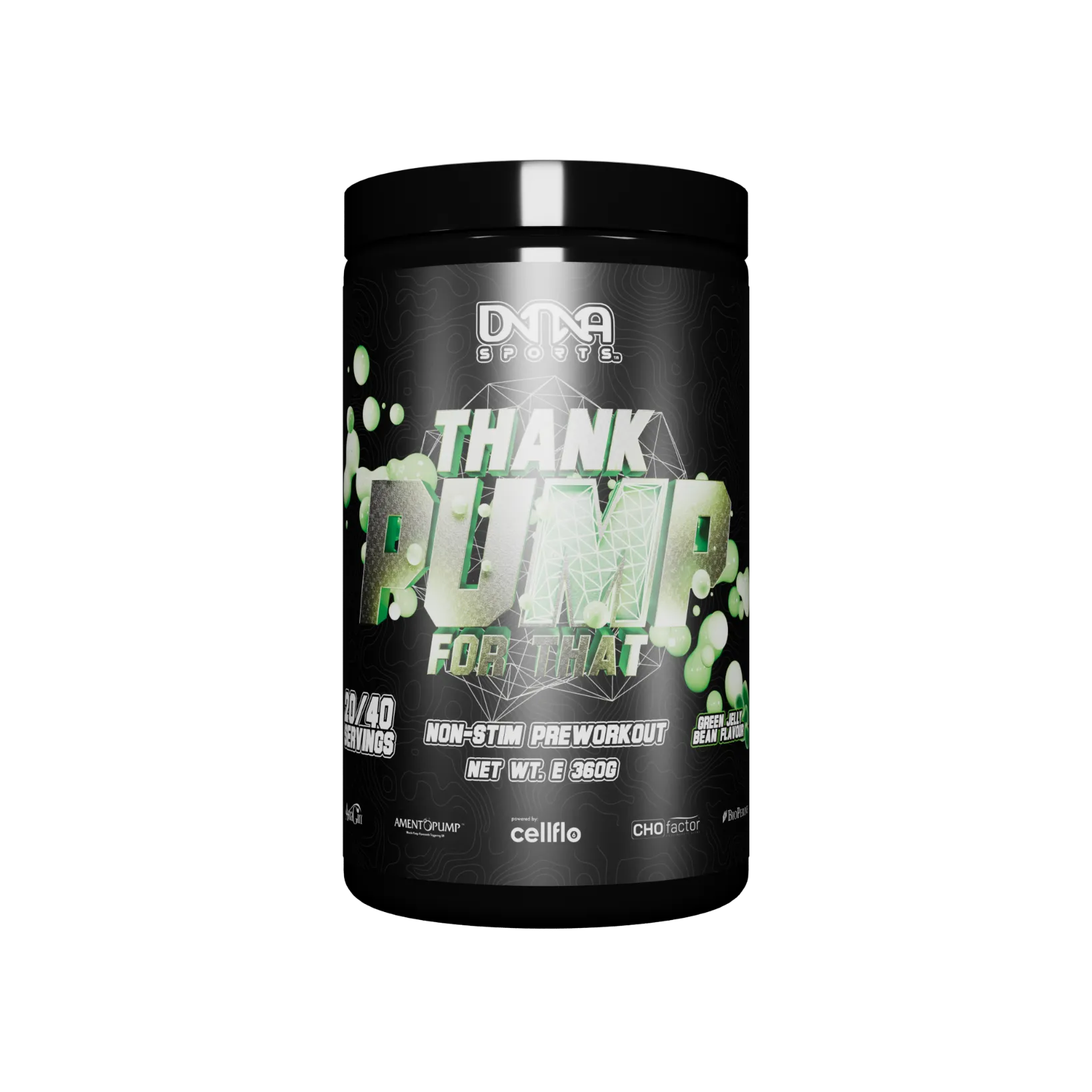 DNA Sports Thank Pump For That (v3) Non-Stim Pump Pre-Workout (20/40 Servings)