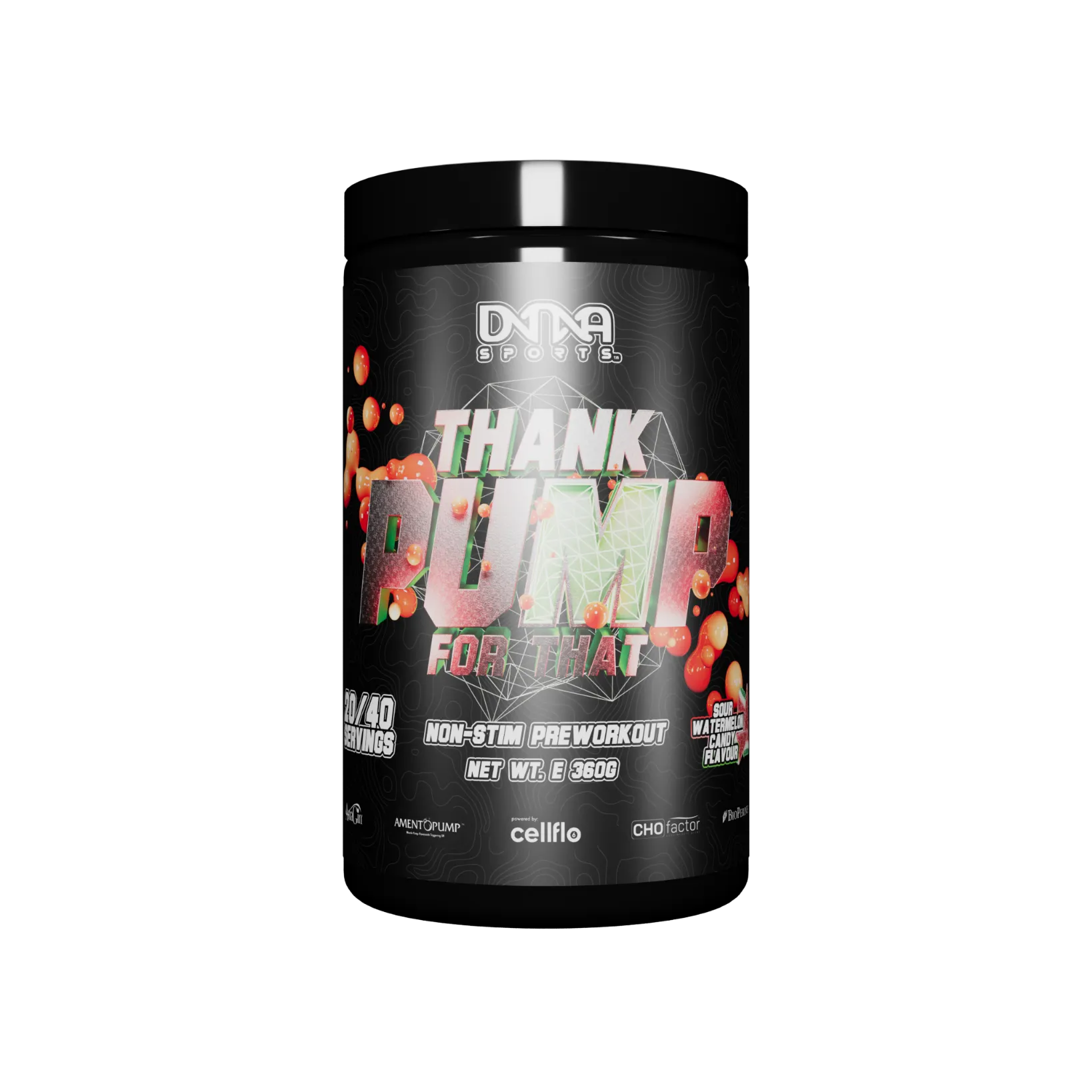 DNA Sports Thank Pump For That (v3) Non-Stim Pump Pre-Workout (20/40 Servings)