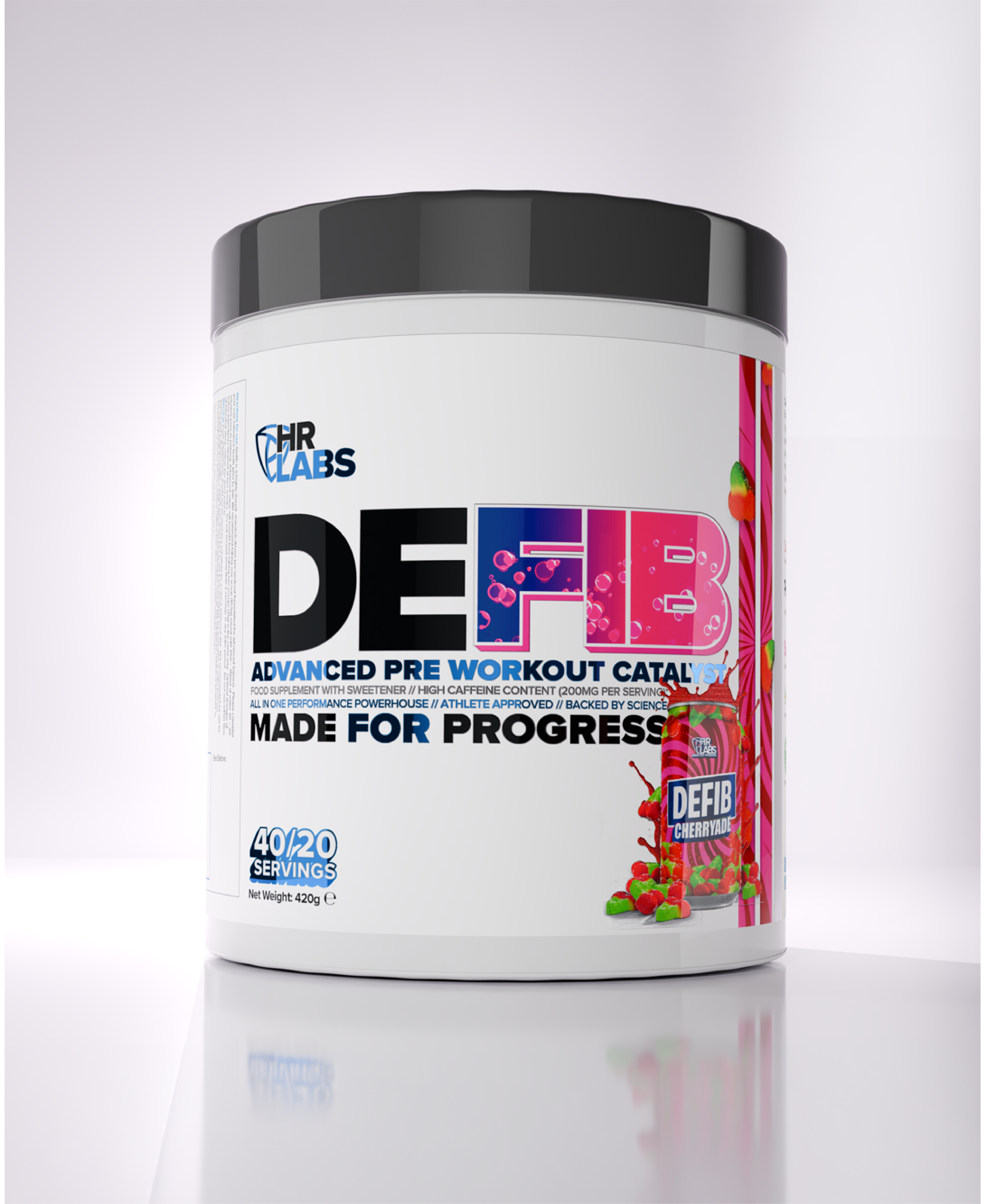 HR Labs Defib 2026 Cherryade