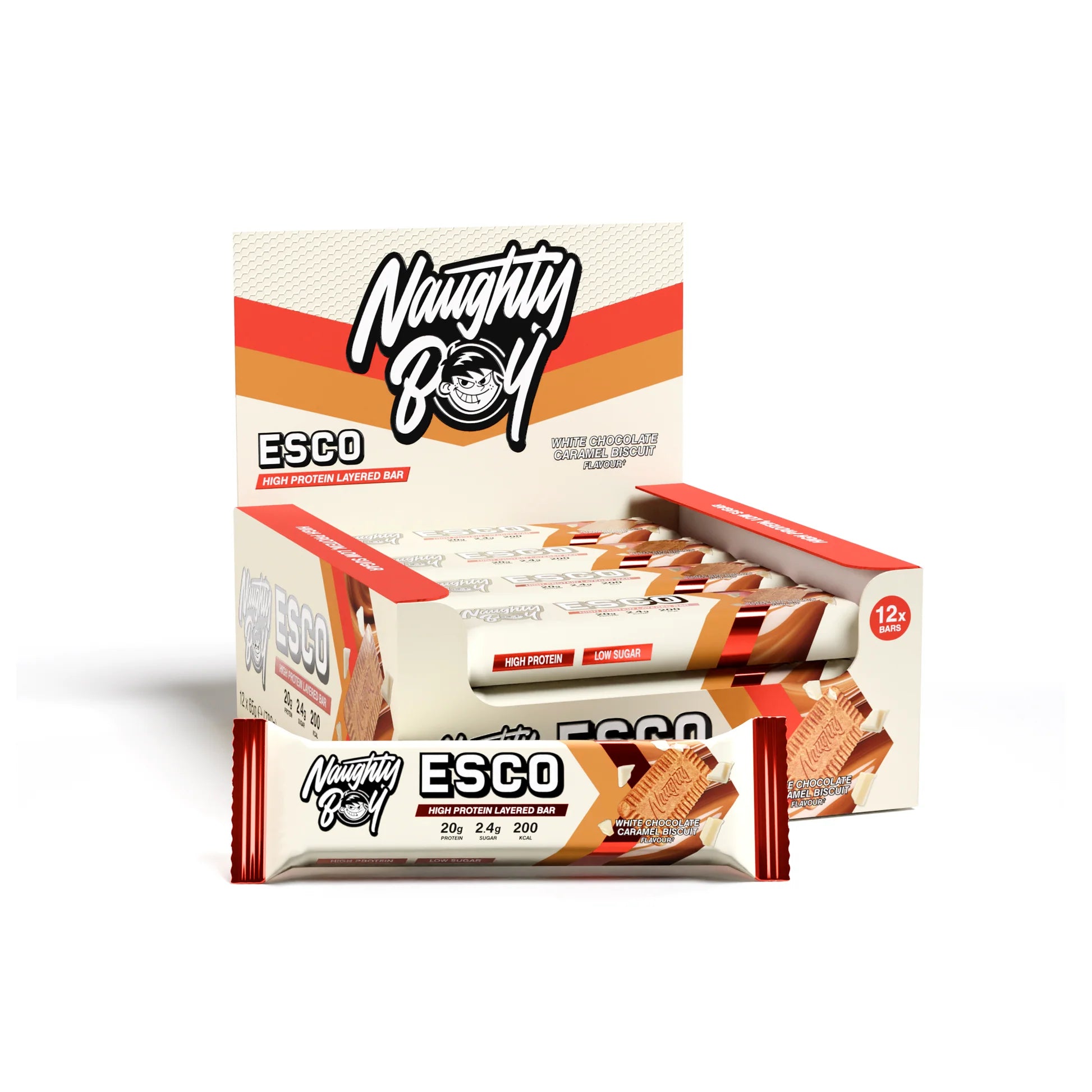 Naughty Boy ESCO Bar Protein Bars