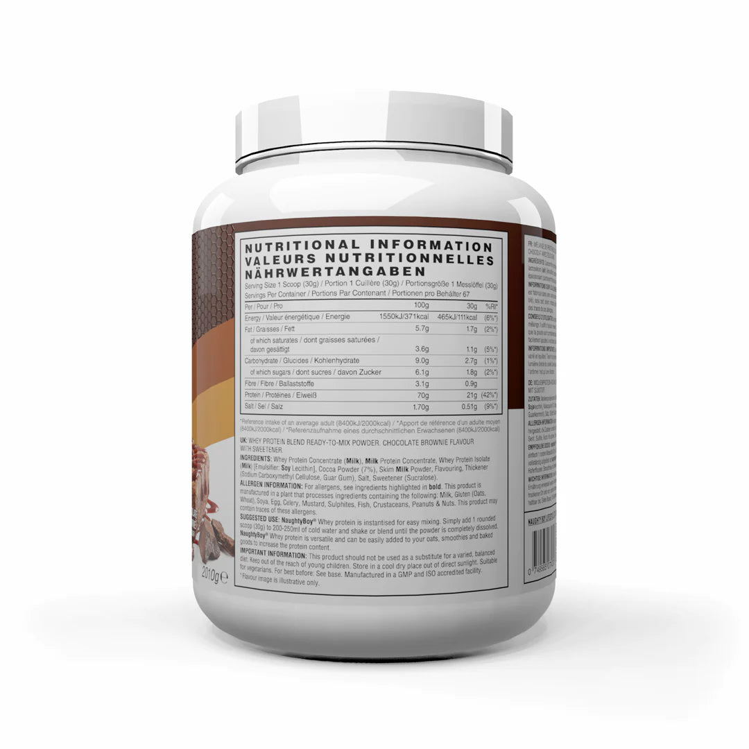 Naughty Boy Advanced Whey Protein Powder