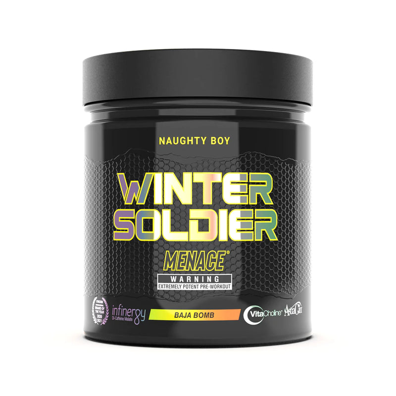 Naughty Boy Winter Soldier Menace Pre Workout (25 Servings / 400g)