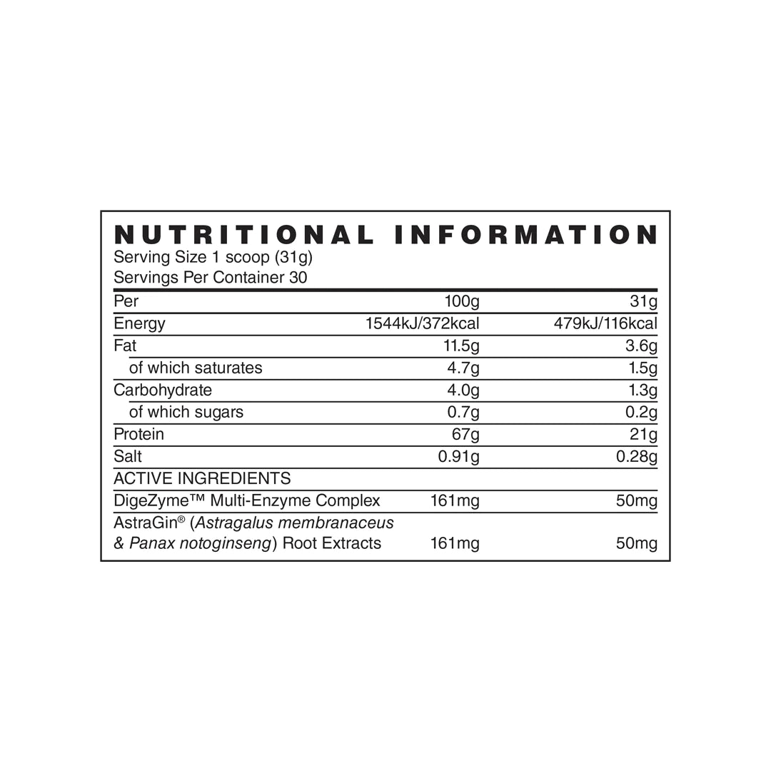 Naughty Boy Winter Soldier Vegan 100 Protein Powder (30 Servings / 930g)