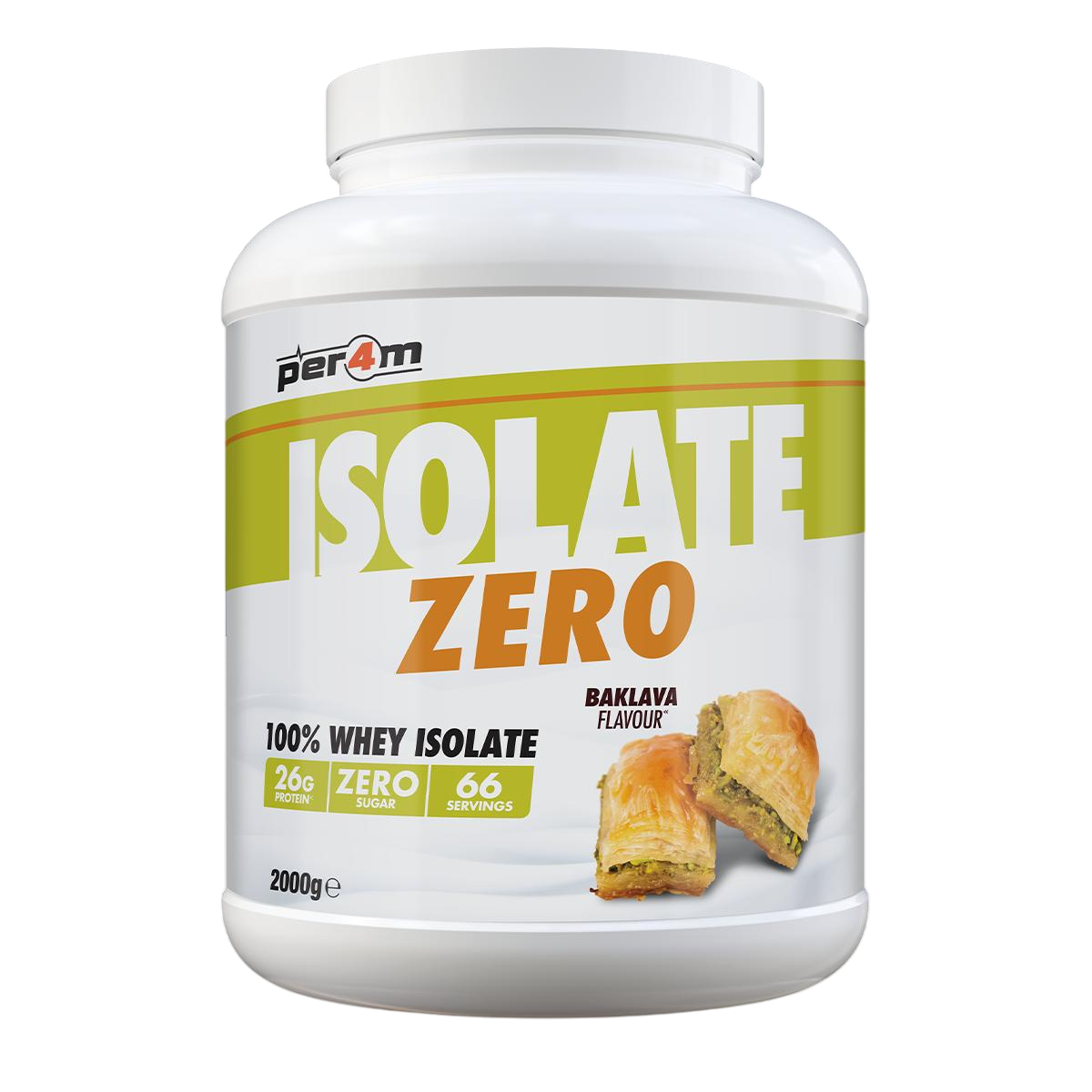 Per4m Isolate Zero - 100% Whey Protein Isolate Powder