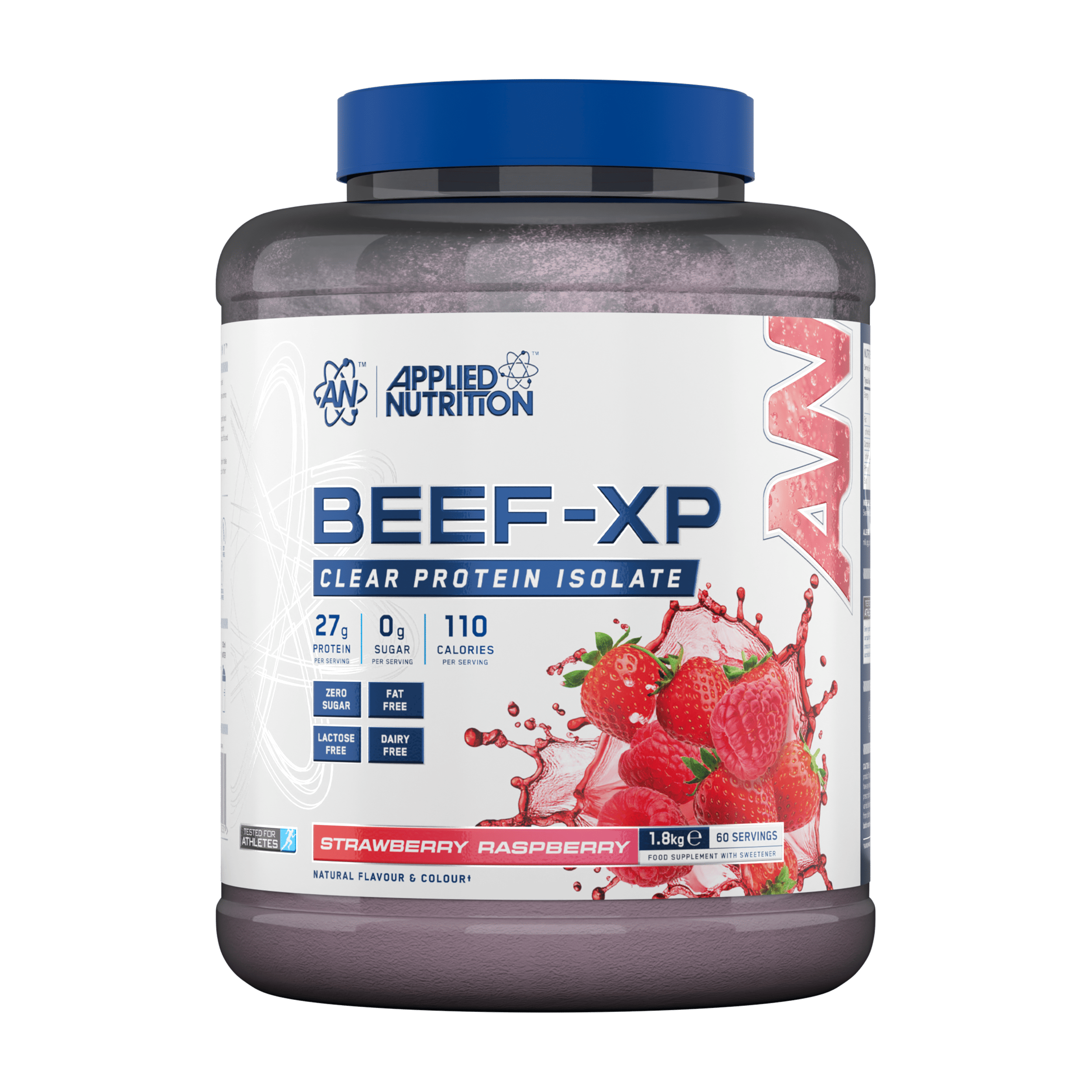 Applied Nutrition Beef-XP Strawberry and Raspberry 1.8kg (60 Servings)