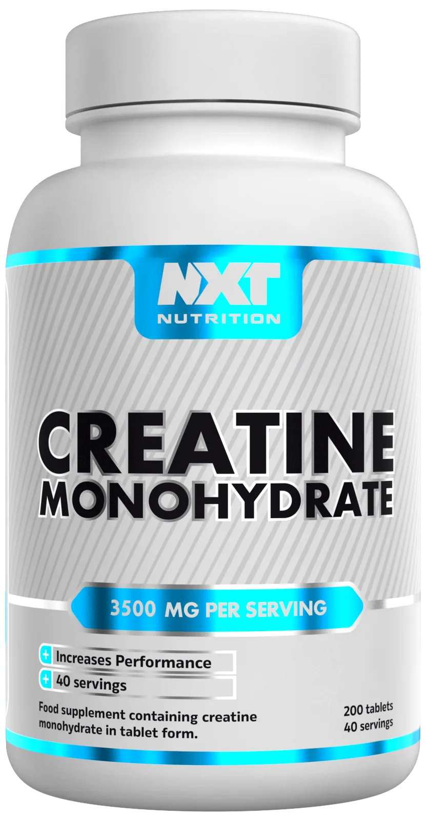 NXT Creatine Monohydrate 200 Tablets