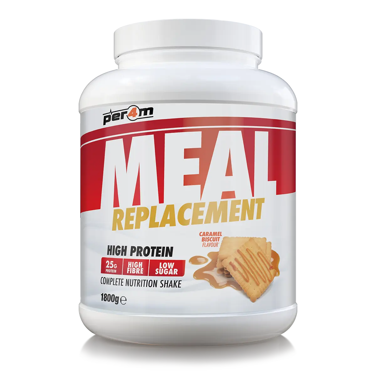 Per4m Meal Replacement 1.8kg Caramel Biscuit