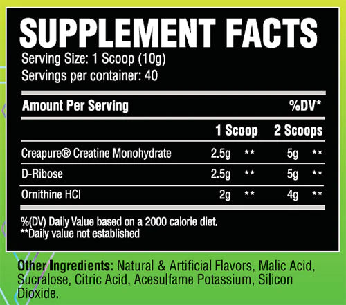 Chemix ATP Creatine Formula (400g / 40 servings)