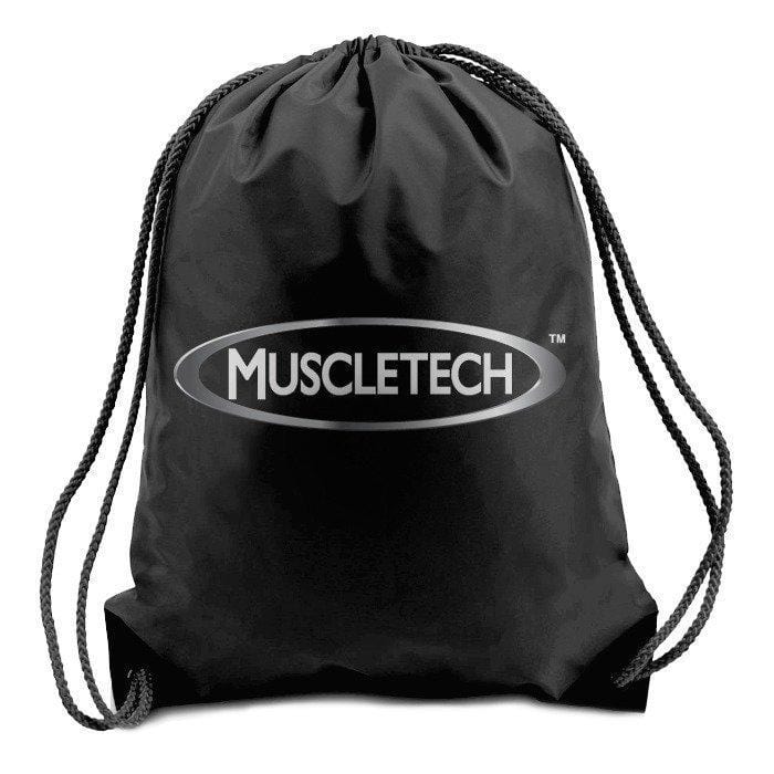 MuscleTech Black Drawstring Bag