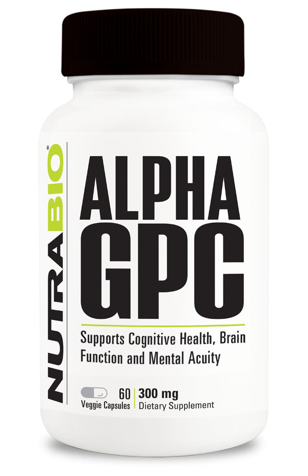 Nutrabio Alpha GPC (60 Capsules)