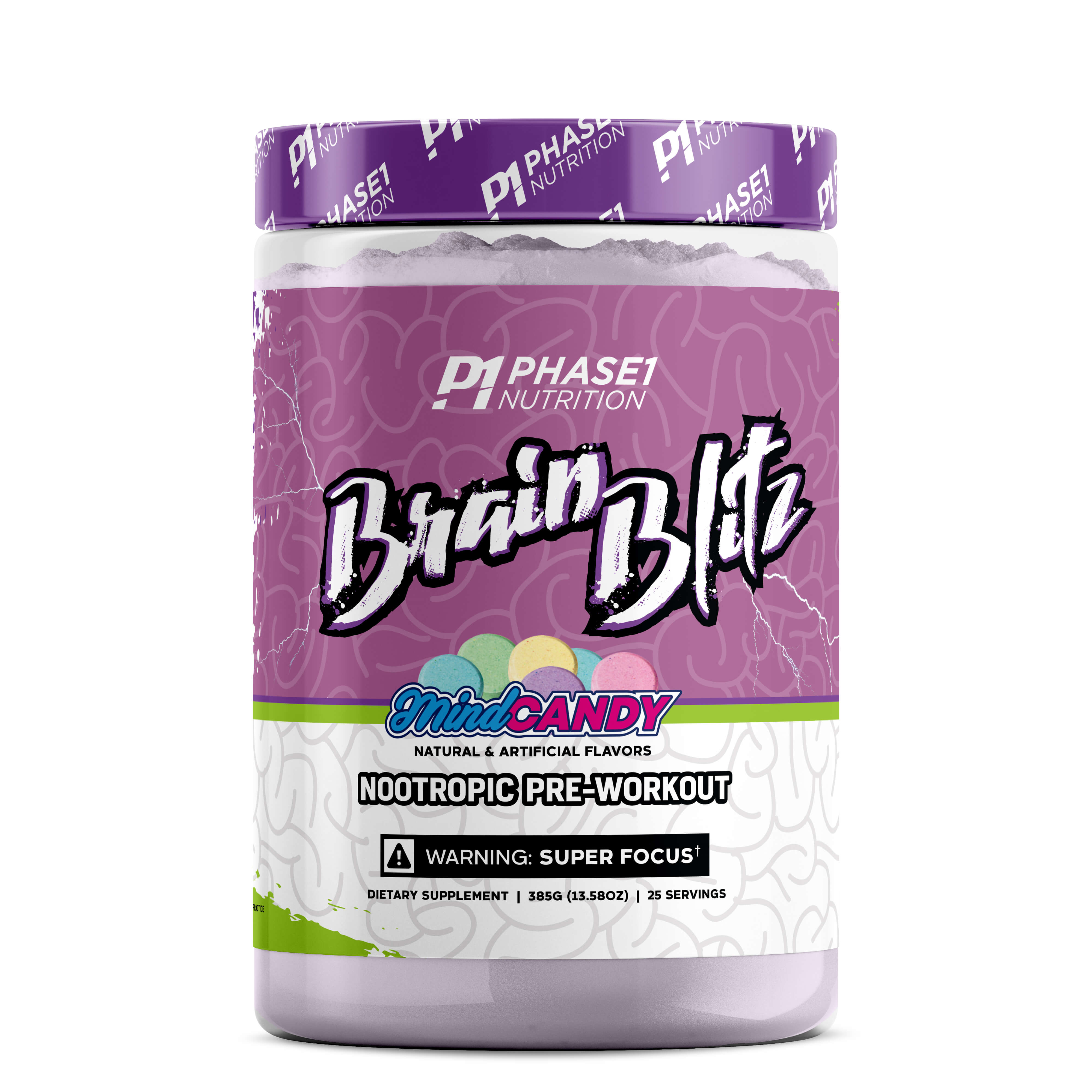 Phase One Nutrition Brain Blitz Nootropic Pre Workout