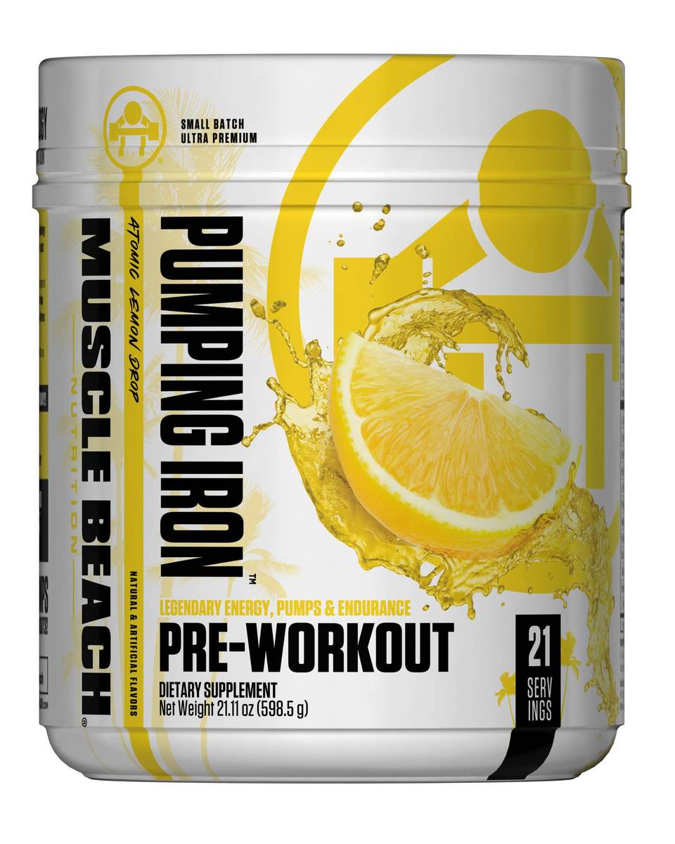 Muscle Beach Nutrition Pumping Iron Pre Workout