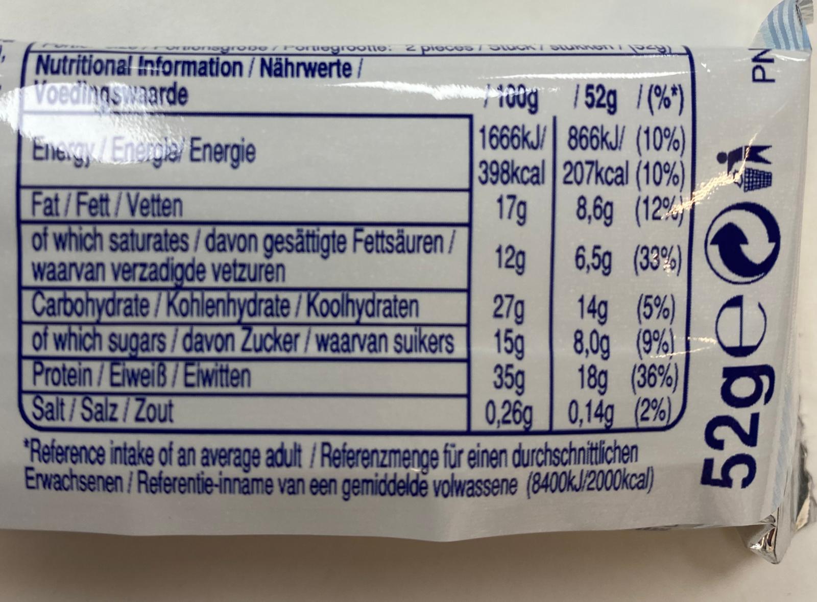 Bounty Protein Bars (12 x 52g)