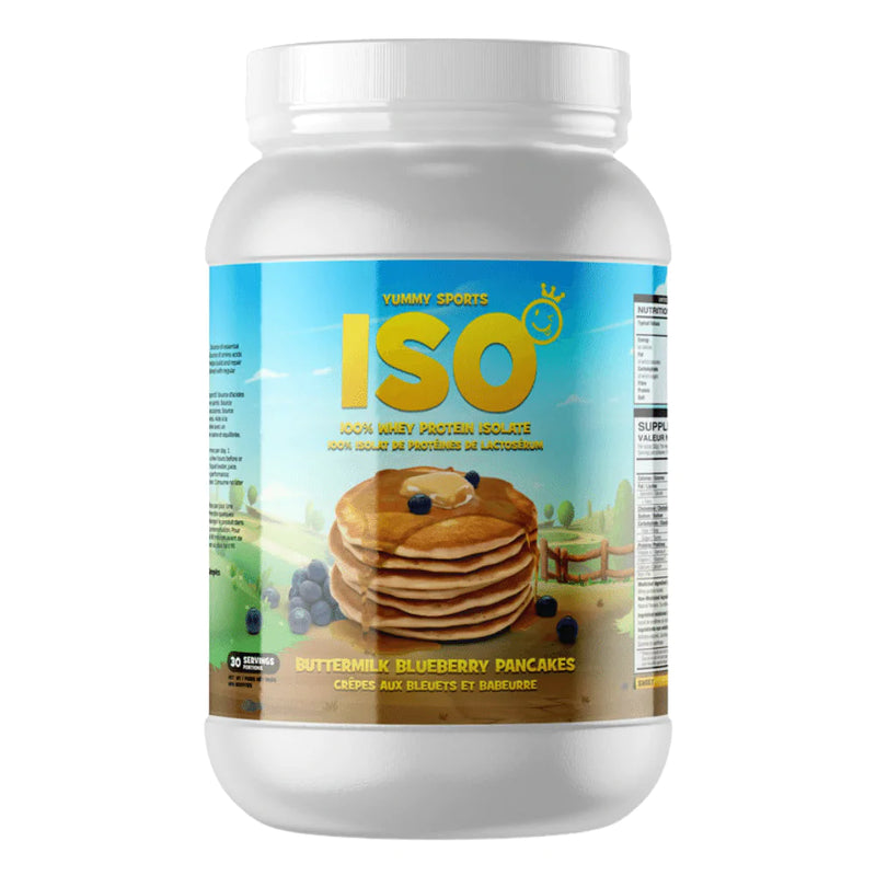 Yummy Sports ISO - 100% Whey Protein Isolate Powder - 960g / 2lb - 30 servings