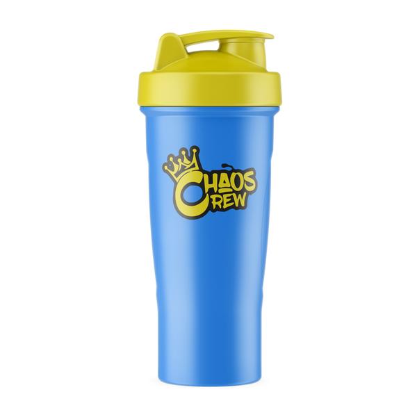 Chaos Crew Yellow/Blue Shaker 600ml