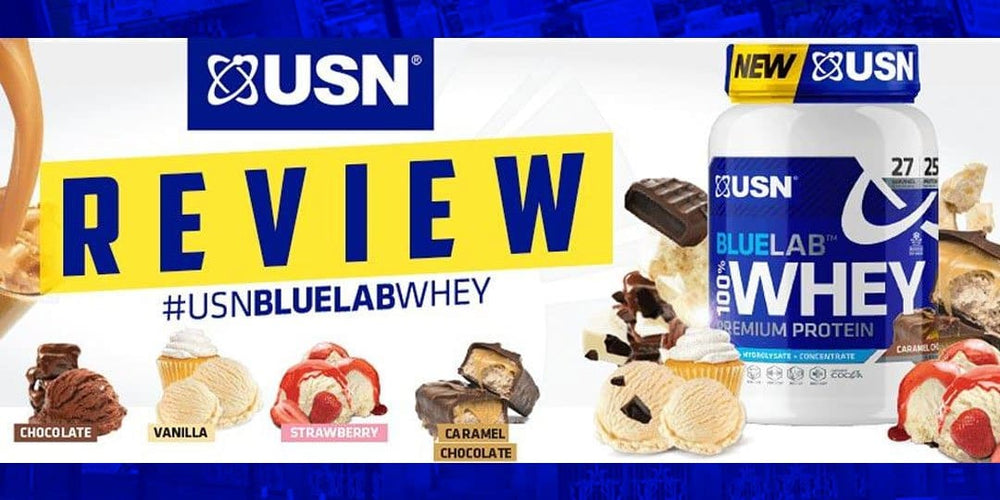 Blue Lab Whey Raspberry USN Blue Lab Whey Protein Powder Review