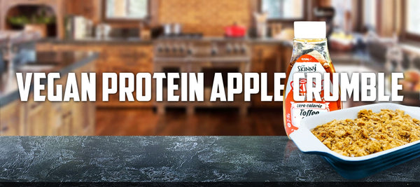 Vegan Protein Apple Crumble