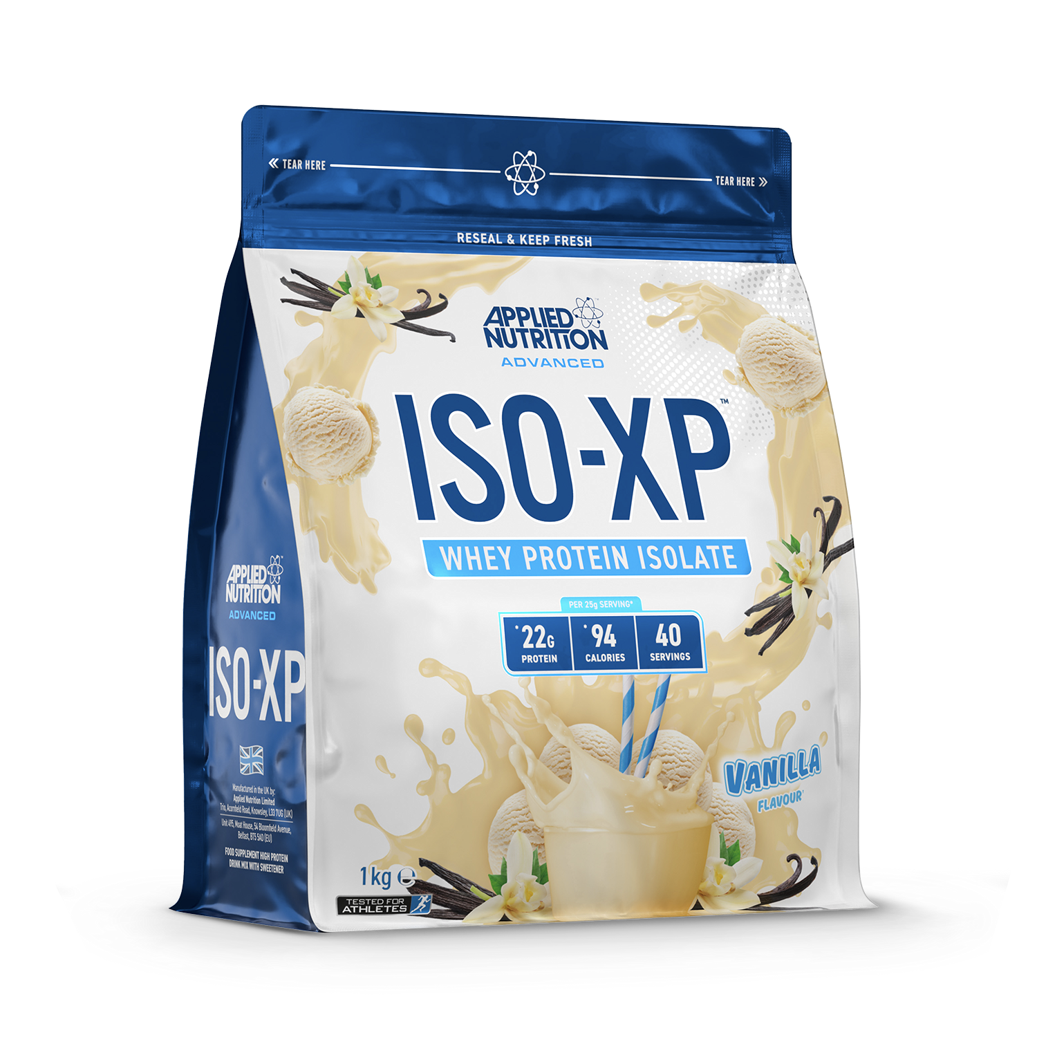 Applied Nutrition ISO-XP 1kg Vanilla