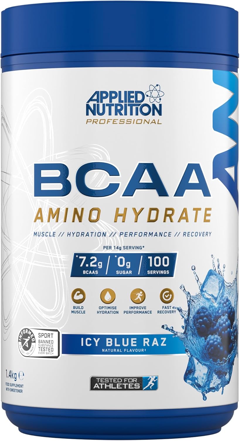 Applied Nutrition BCAA Amino Hydrate Icy Blue Raz 1.4kg