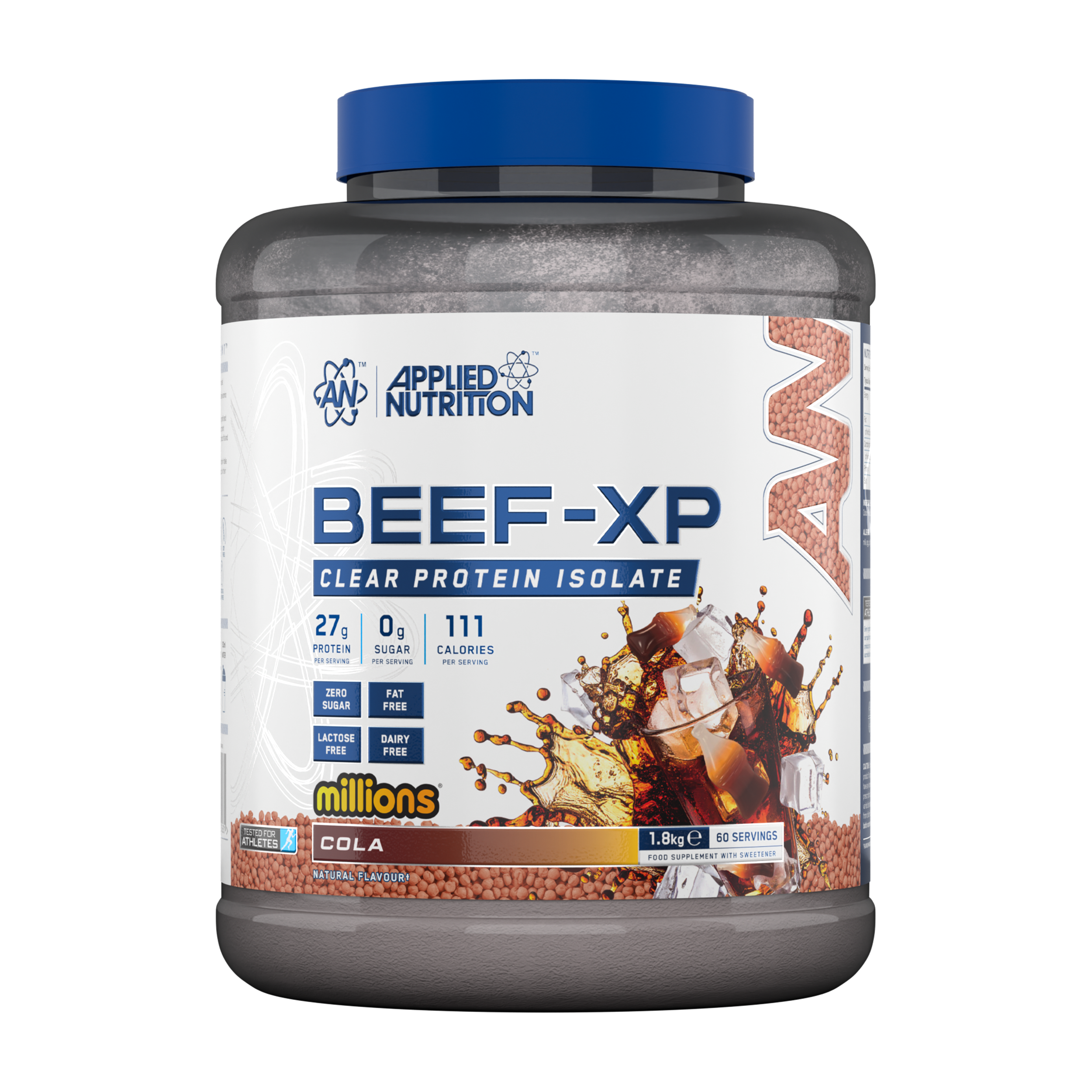 Applied Nutrition Beef-XP Clear Protein Isolate 1.8kg Millions Cola