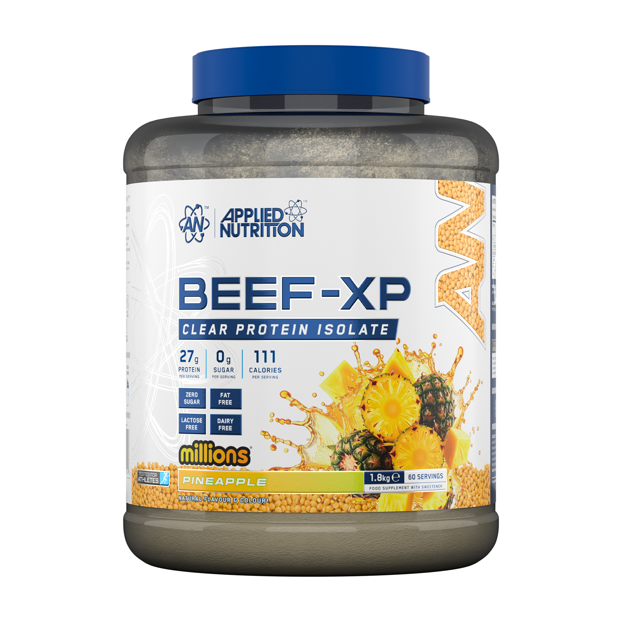 Applied Nutrition Beef-XP Clear Protein Isolate 1.8kg Millions Pineapple