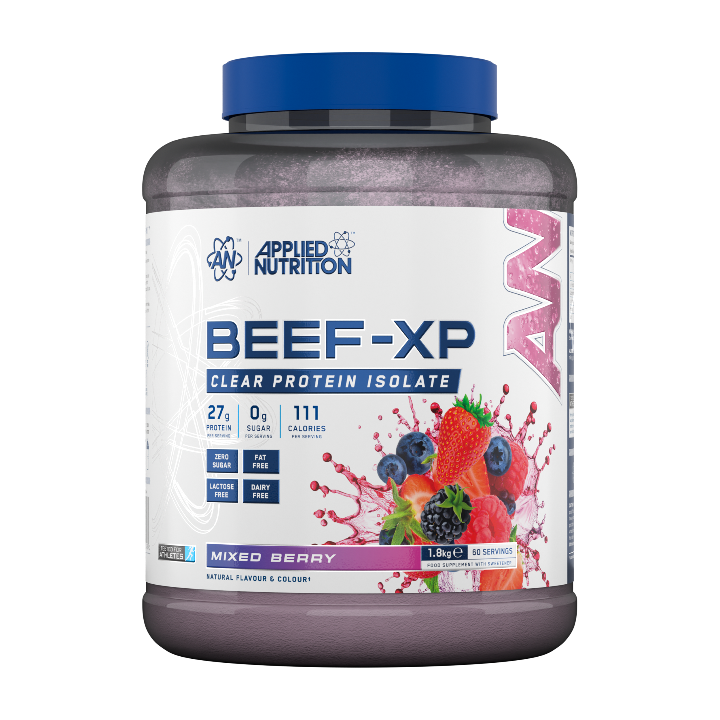 Applied Nutrition Beef-XP Clear Protein Isolate 1.8kg Mixed Berry