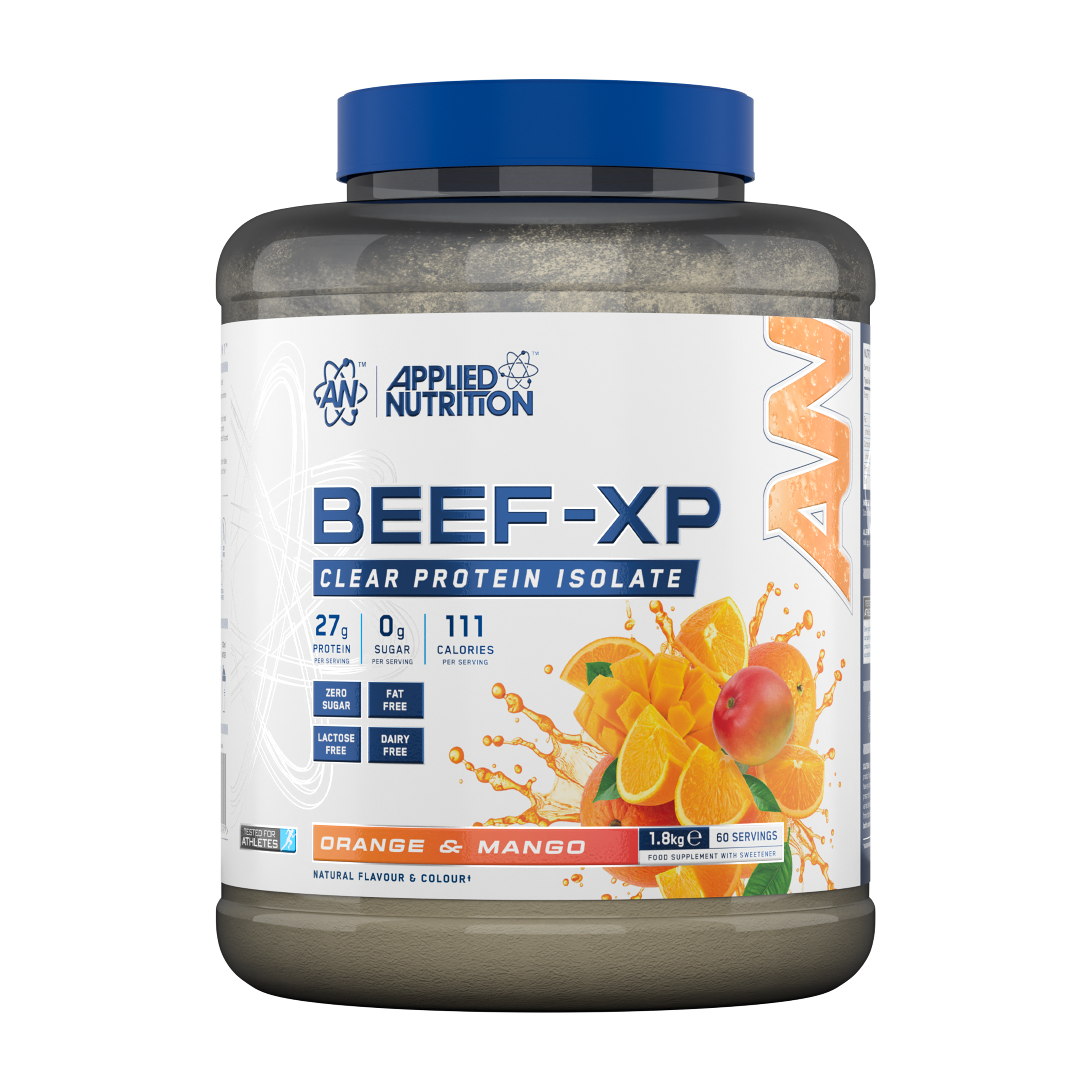 Applied Nutrition Beef-XP Clear Protein Isolate 1.8kg Orange and Mango