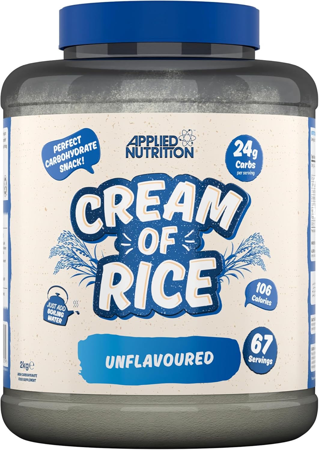 Applied Nutrition Cream of Rice Unflavoured 2kg