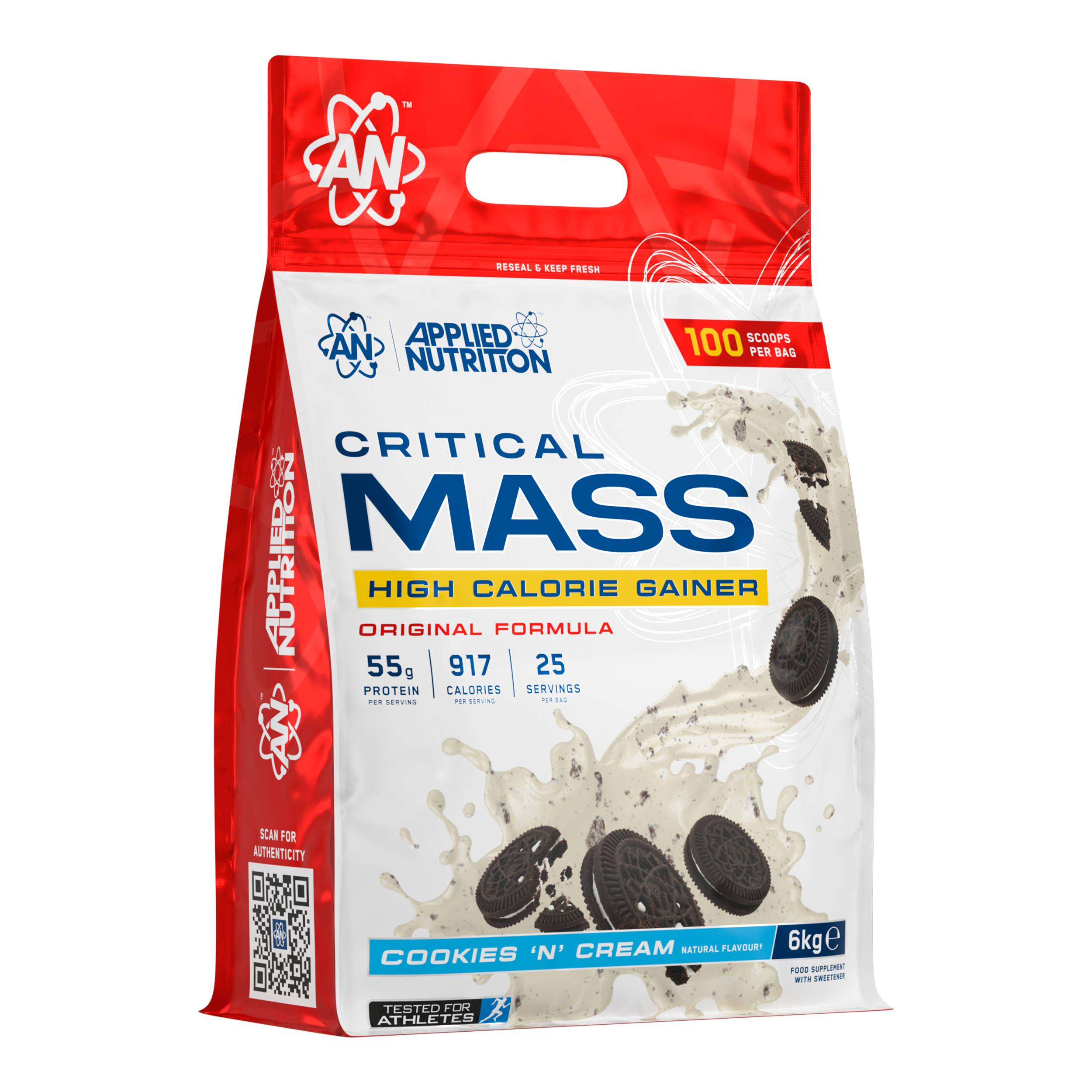 Applied Nutrition Critical Mass Original 6kg Cookies and Cream
