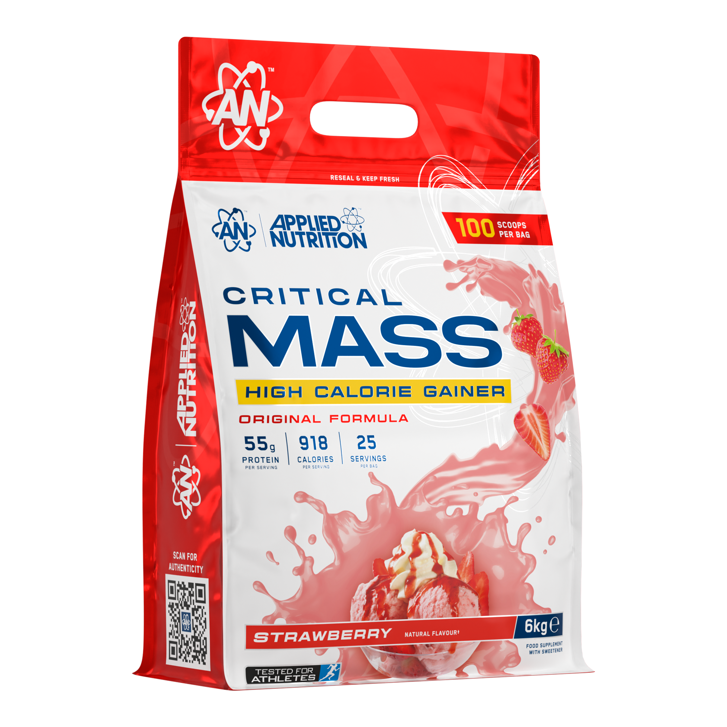 Applied Nutrition Critical Mass Original 6kg Strawberry