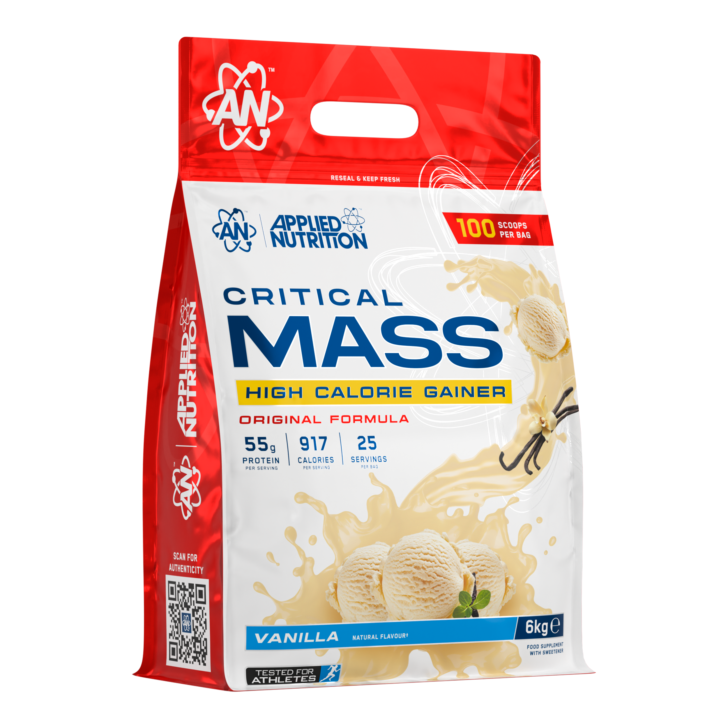 Applied Nutrition Critical Mass Original 6kg Vanilla