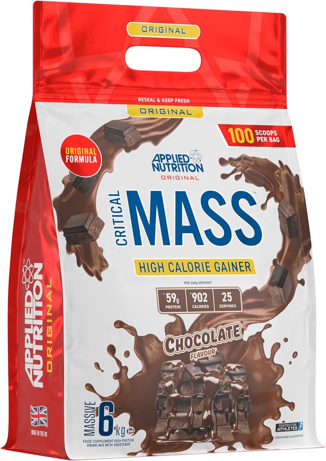 Applied Nutrition Critical Mass Original Chocolate 6kg