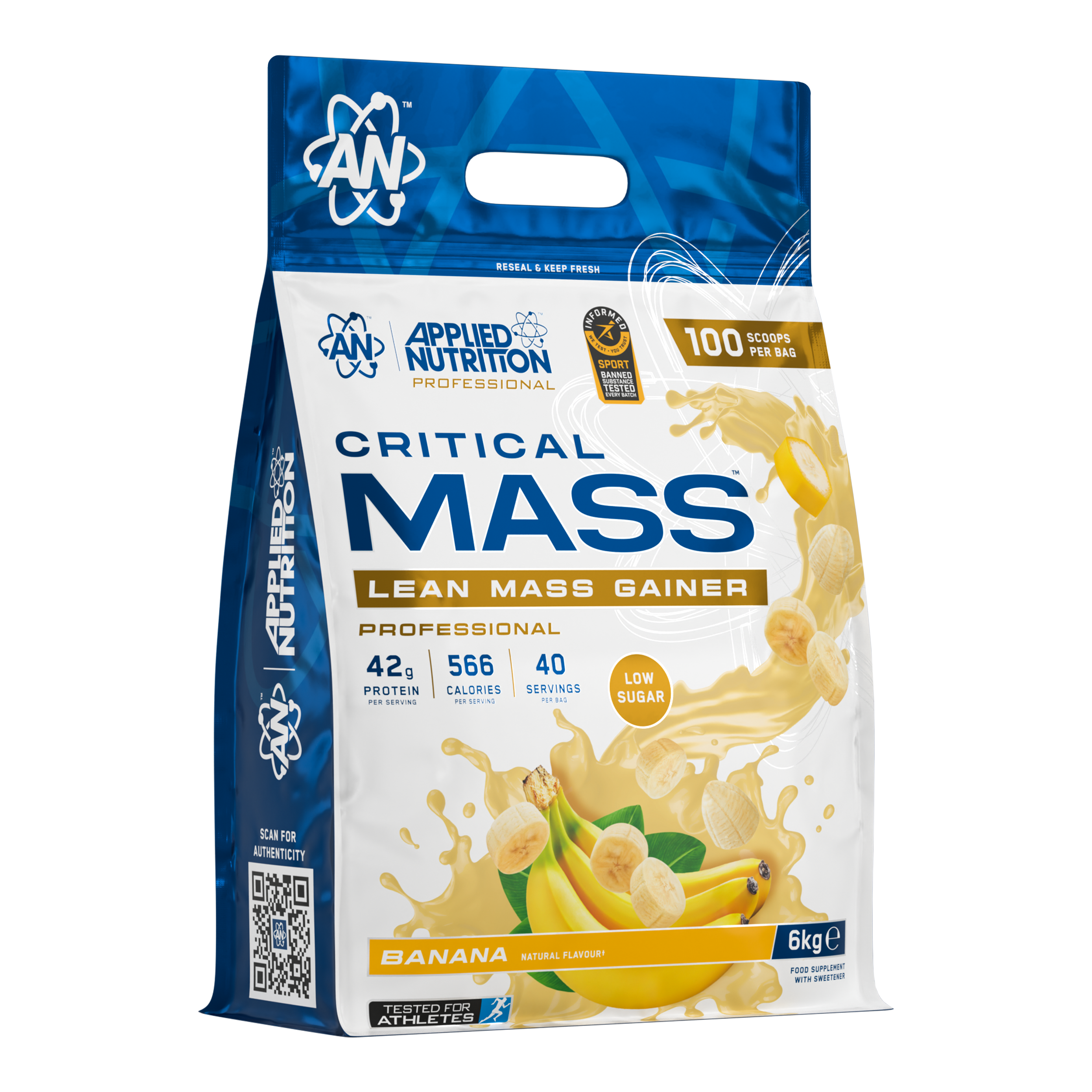 Applied Nutrition Critical Mass Professional 6kg Banana