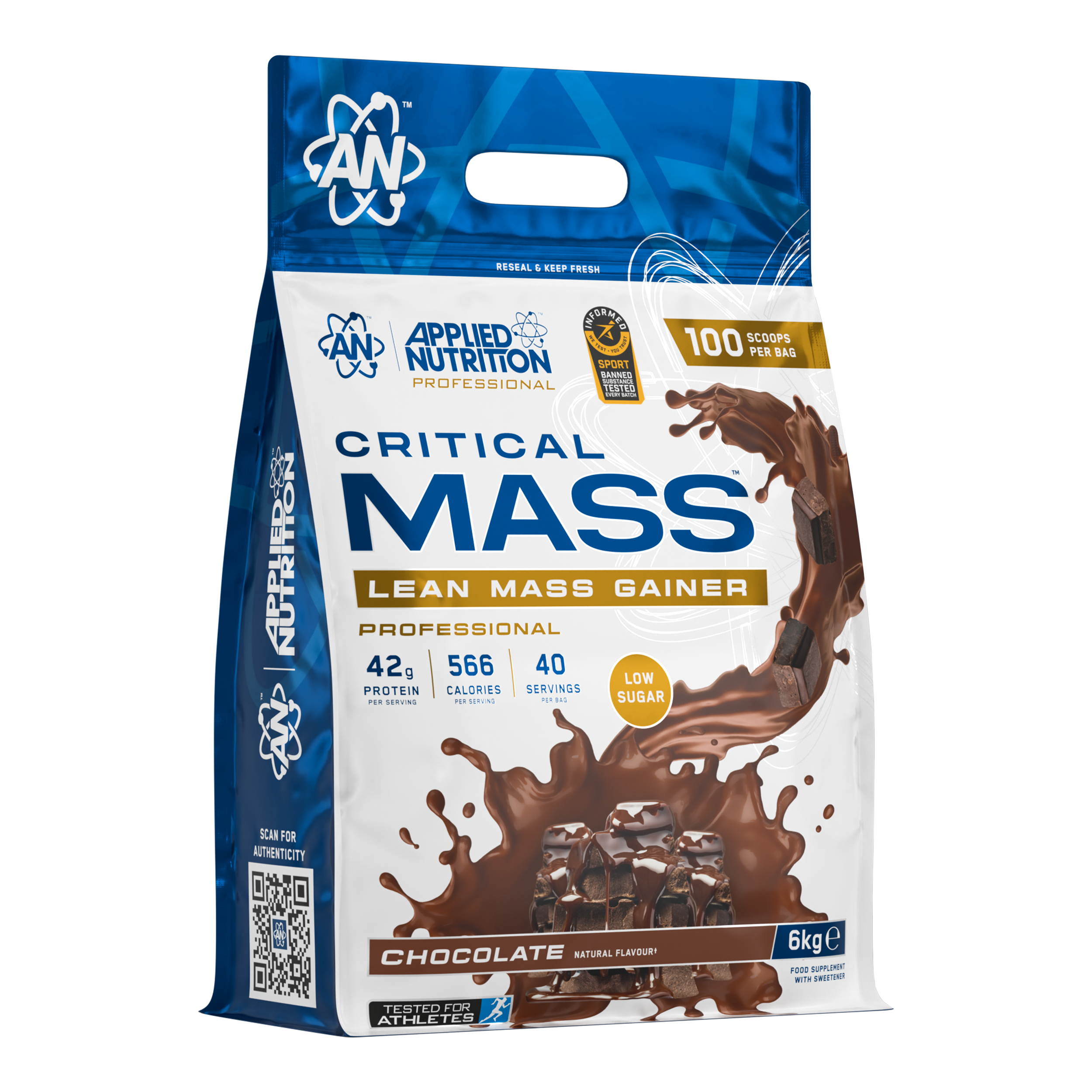 Applied Nutrition Critical Mass Professional 6kg Chocolate