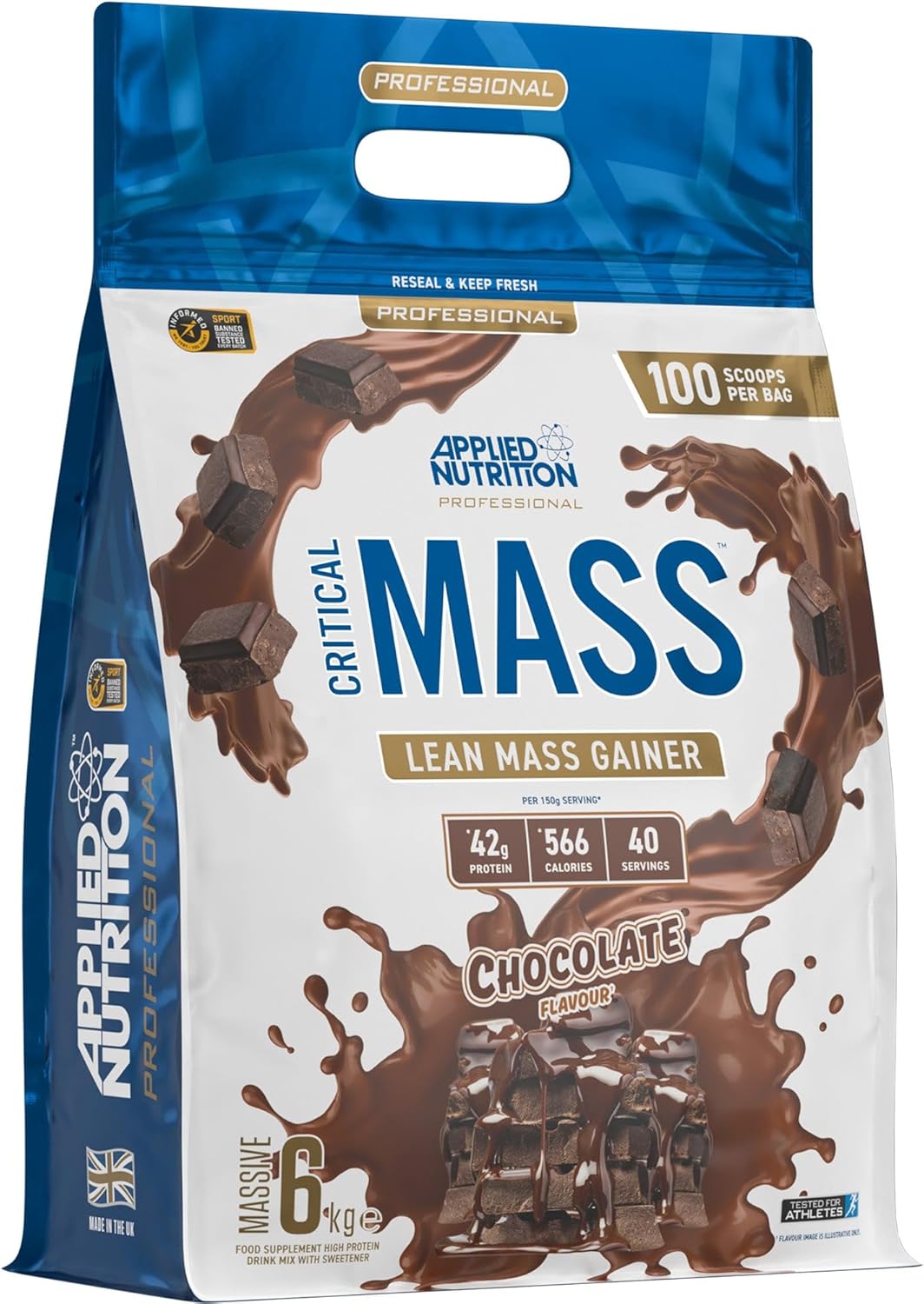 Applied Nutrition Critical Mass Professional Chocolate 6kg