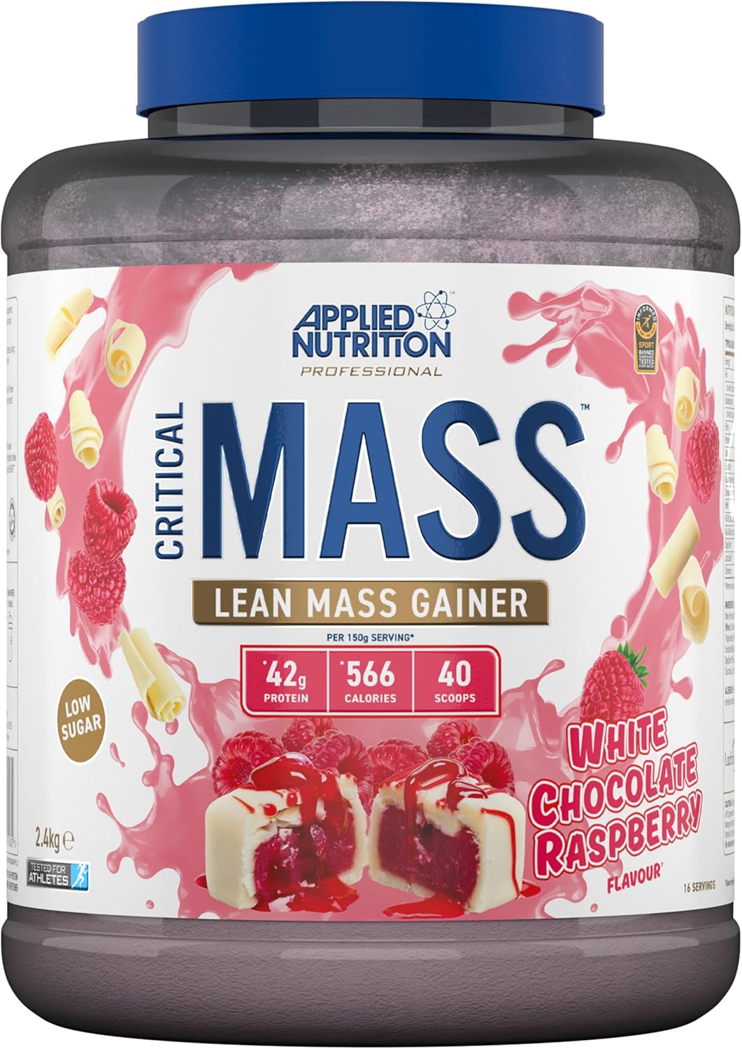Applied Nutrition Critical Mass Professional White Chocolate Raspberry 2.4kg