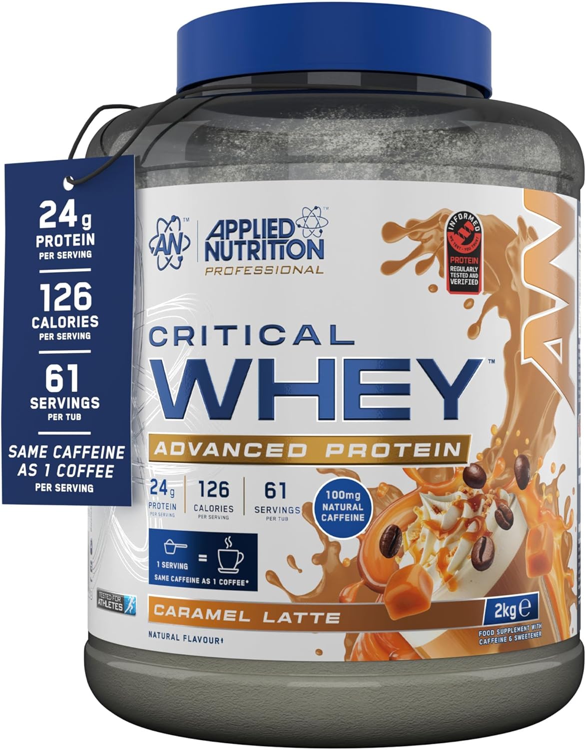 Applied Nutrition Critical Whey 2kg Caramel Latte