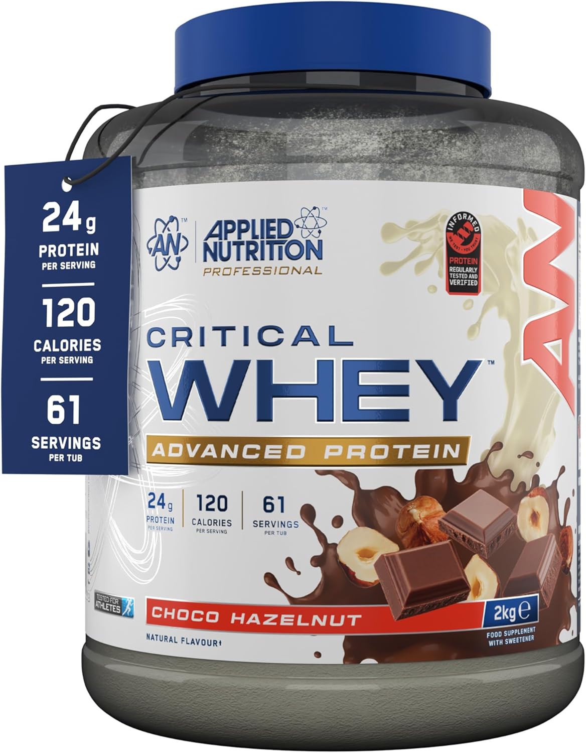 Applied Nutrition Critical Whey 2kg Choco Hazelnut