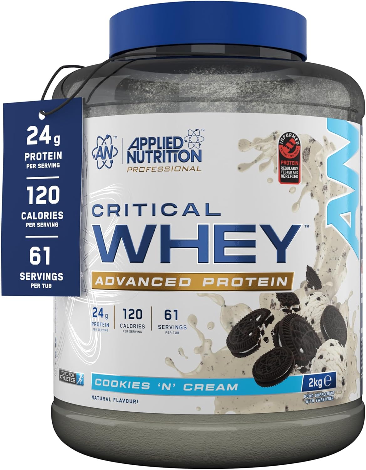 Applied Nutrition Critical Whey 2kg Cookies and Cream