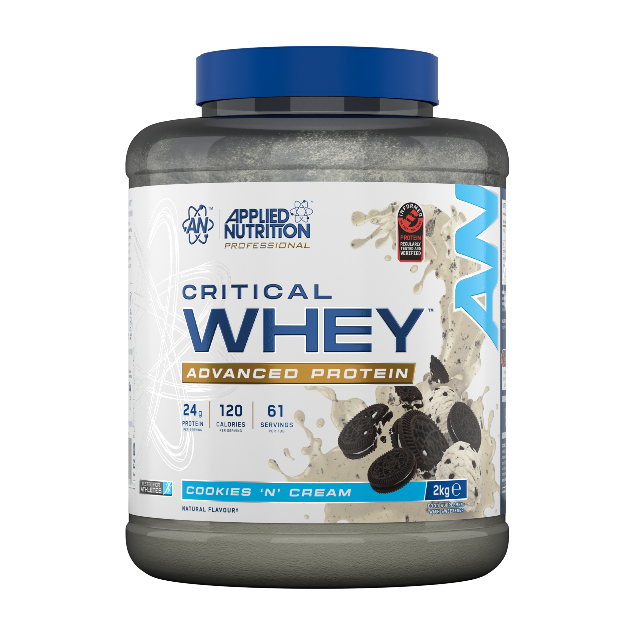 Applied Nutrition Critical Whey Protein Powder 2kg Cookies and Cream