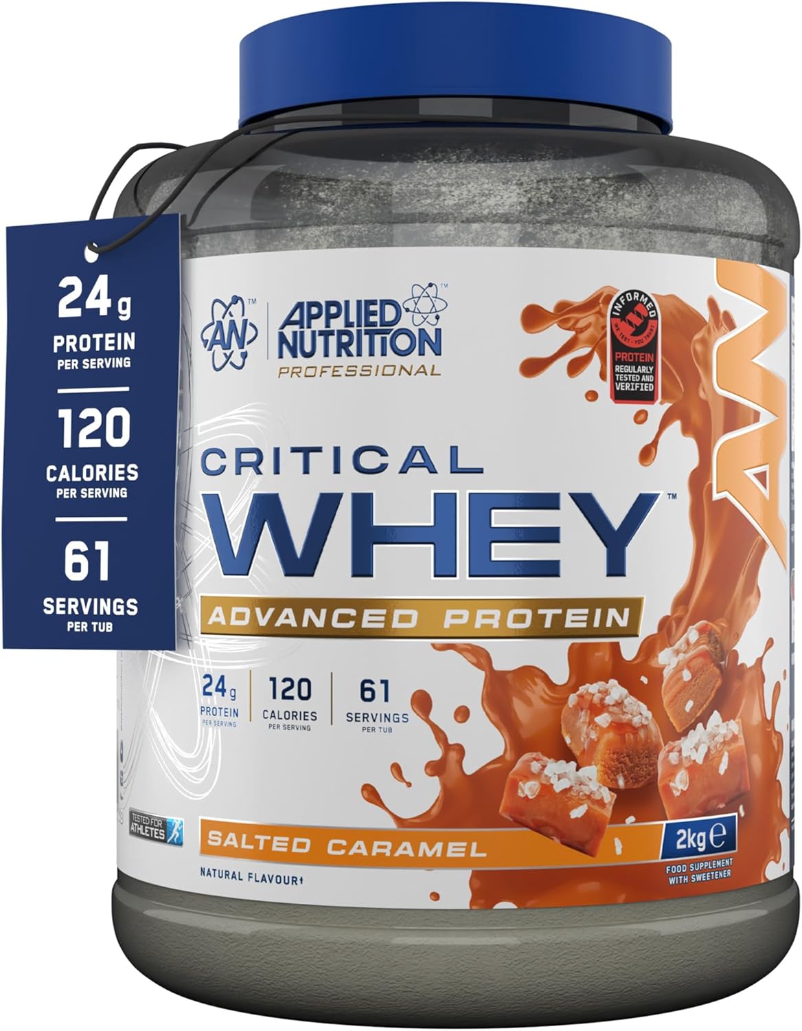 Applied Nutrition Critical Whey 2kg Salted Caramel