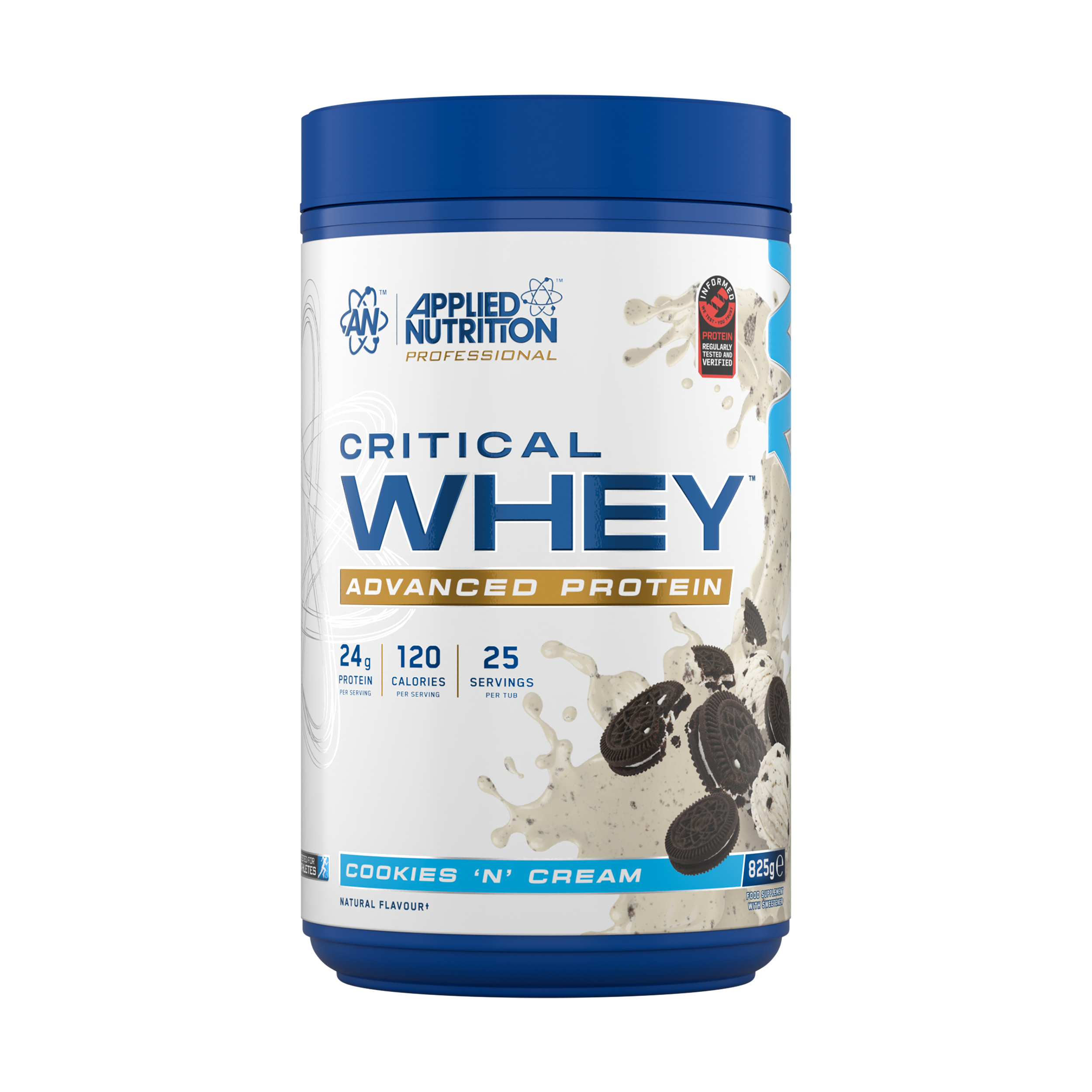 Applied Nutrition Critical Whey Protein Powder 825g Cookies and Cream